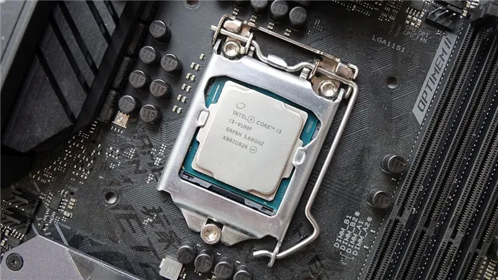 Процессоры Intel Core i3-9100F