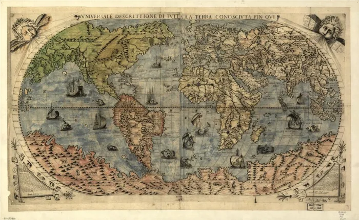 Как изменились карты мира: от рукотворных шедевров до интерактивных карт 8