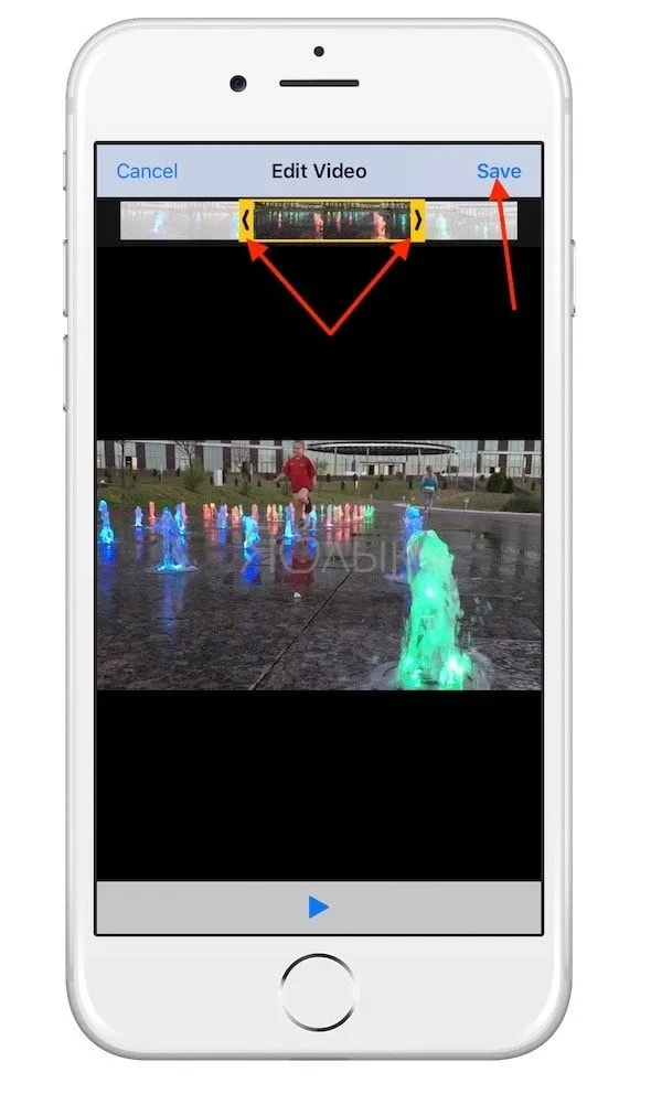 Конвертация из видео в GIF на iPhone или iPad с помощью рабочего процесса