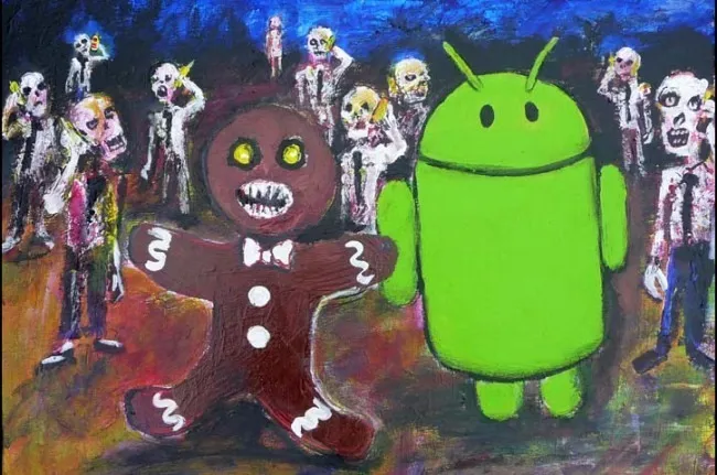 Пасхалка Android 2.3 Gingerbread