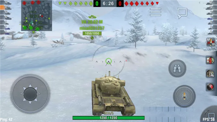 Игровой процесс в World of Tanks Blitz
