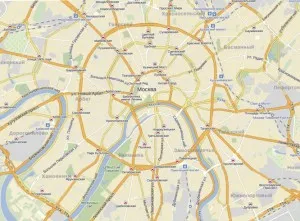 Москва в Яндекс Картах