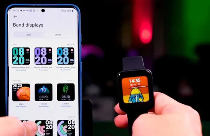 Xiaomi Mi Watch Lite циферблаты