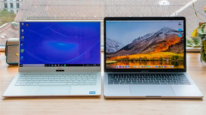MacBook и ноутбук с Windows – подробный сравнительный обзор
