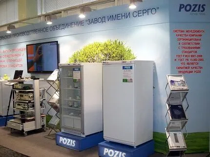 Российские холодильники Позис на выставке