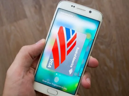 Подтверждение платежа в Samsung Pay