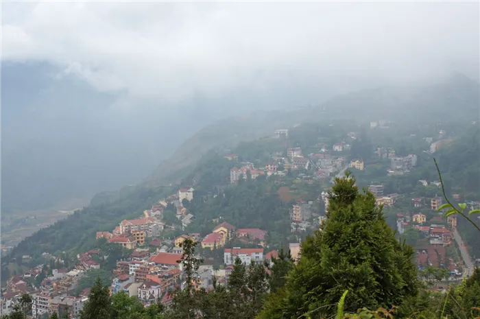 Погода в Сапе: город накрывает облаком и туманом
