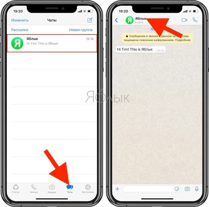 Как заблокировать номер абонента в WhatsApp для iPhone?