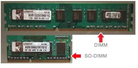 dimm and sodimm