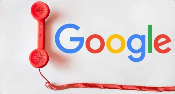 Изображение телефонная трубка Google