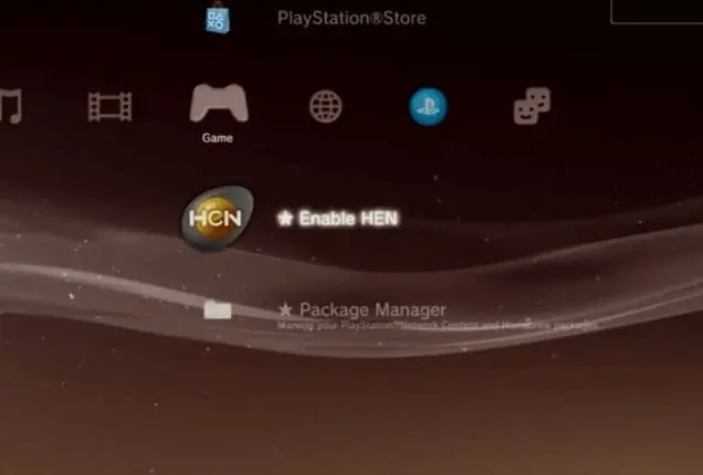 Иконка прошивки HEN для PlayStation 3
