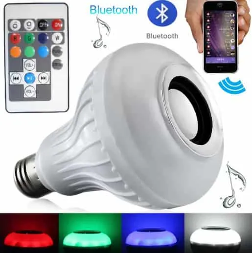 Цветной динамик с bluetooth-лампой PLAYBULB SMART