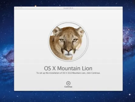 Mac OS X Горный лев