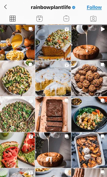 Instagram фильтры. Для еды