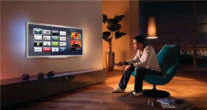 Комбинация телевизора и компьютера позволяет выводить видео напрямую с видеокарты