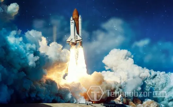Изображение ICO в виде стартующей ракеты