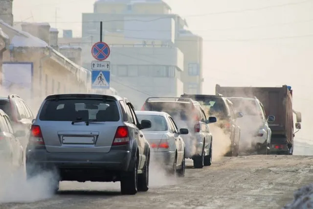 Загрязнение от автомобилей