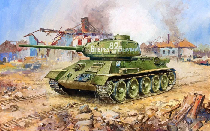 Т-34-85 в конце войны