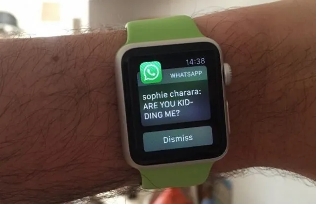 Whatsapp для Apple Watch
