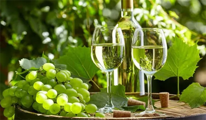 Особенности белого вина