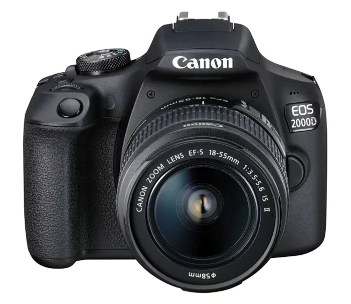Зеркальный фотоаппарат Canon EOS 2000D Kit для начинающих