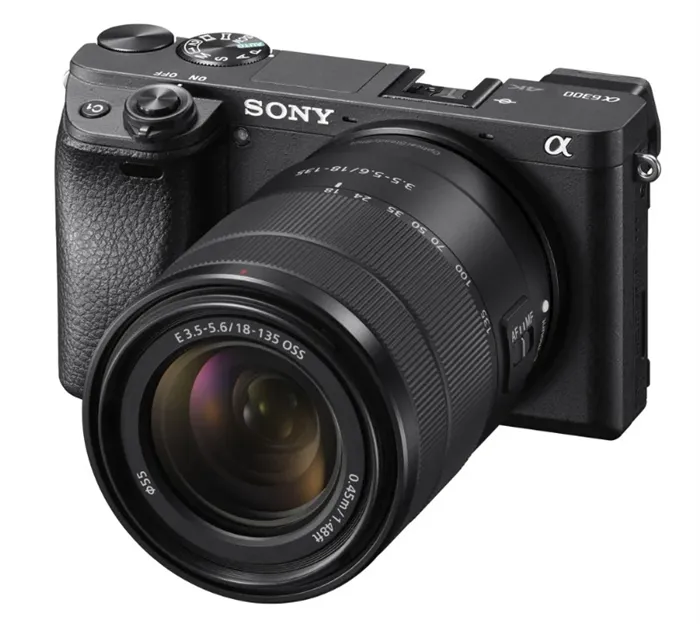 Фотоаппарат со сменной оптикой Sony Alpha ILCE-6300 Kit для начинающих