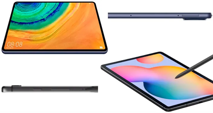 Huawei-MatePad-and-Samsung-Galaxy-Tab-S6-Lite-сравнения
