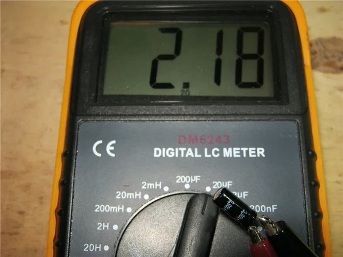 LC-метр измерение емкости конденсатора