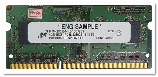 A1278 A1286 DDR3 SODIMM 4Гб