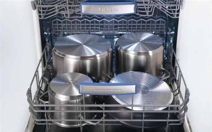 Правильное размещение жестяной посуды в посудомоечной машине для дома