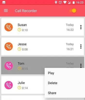 Приложение для записи разговоров на Айфоне Call Recorder