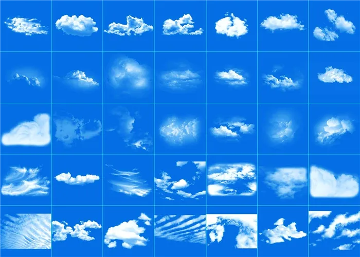 Разнообразие облаков
