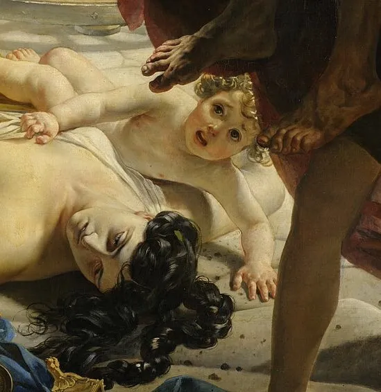 Последний день Помпеи погибшая знатная женщина