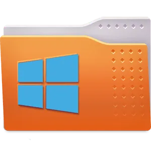 Отображение папок в Windows 10