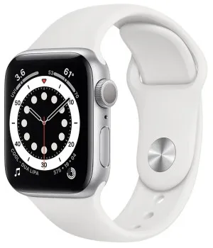 Apple Watch Series 6 GPS 40mm Aluminum Case with Sport Band: фото