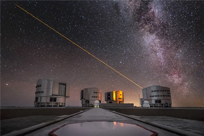 телескопы Европейской южной обсерватории