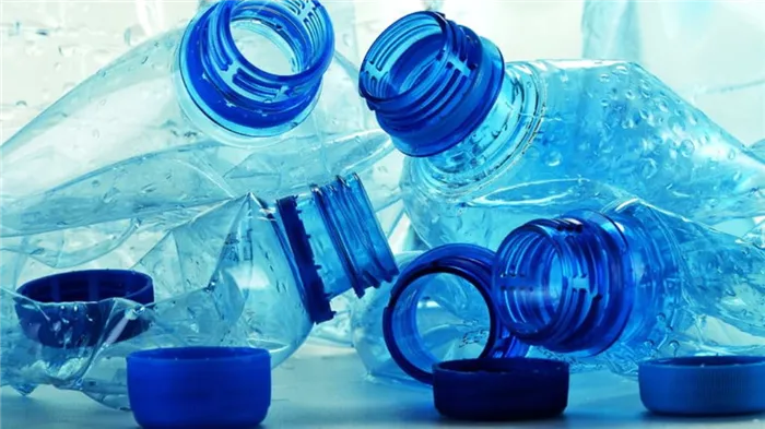 материал пластиковых бутылок