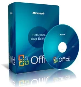 Фейковая обложка Microsoft Office 2007 Blue Edition