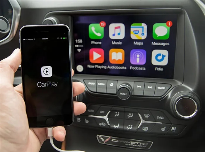 подключение Apple CarPlay к iPhone