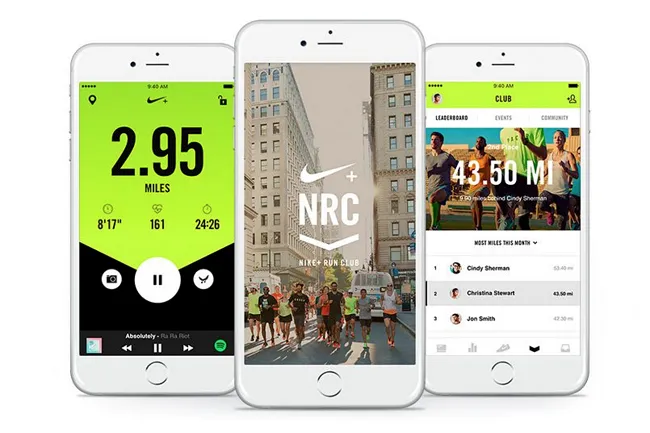 Приложение Nike Run Club