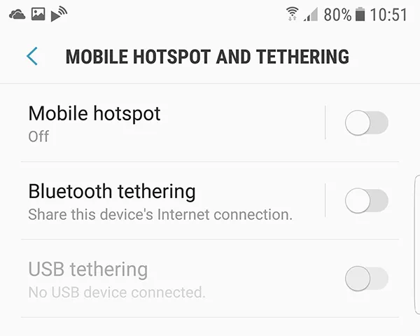 mobile hotspot android